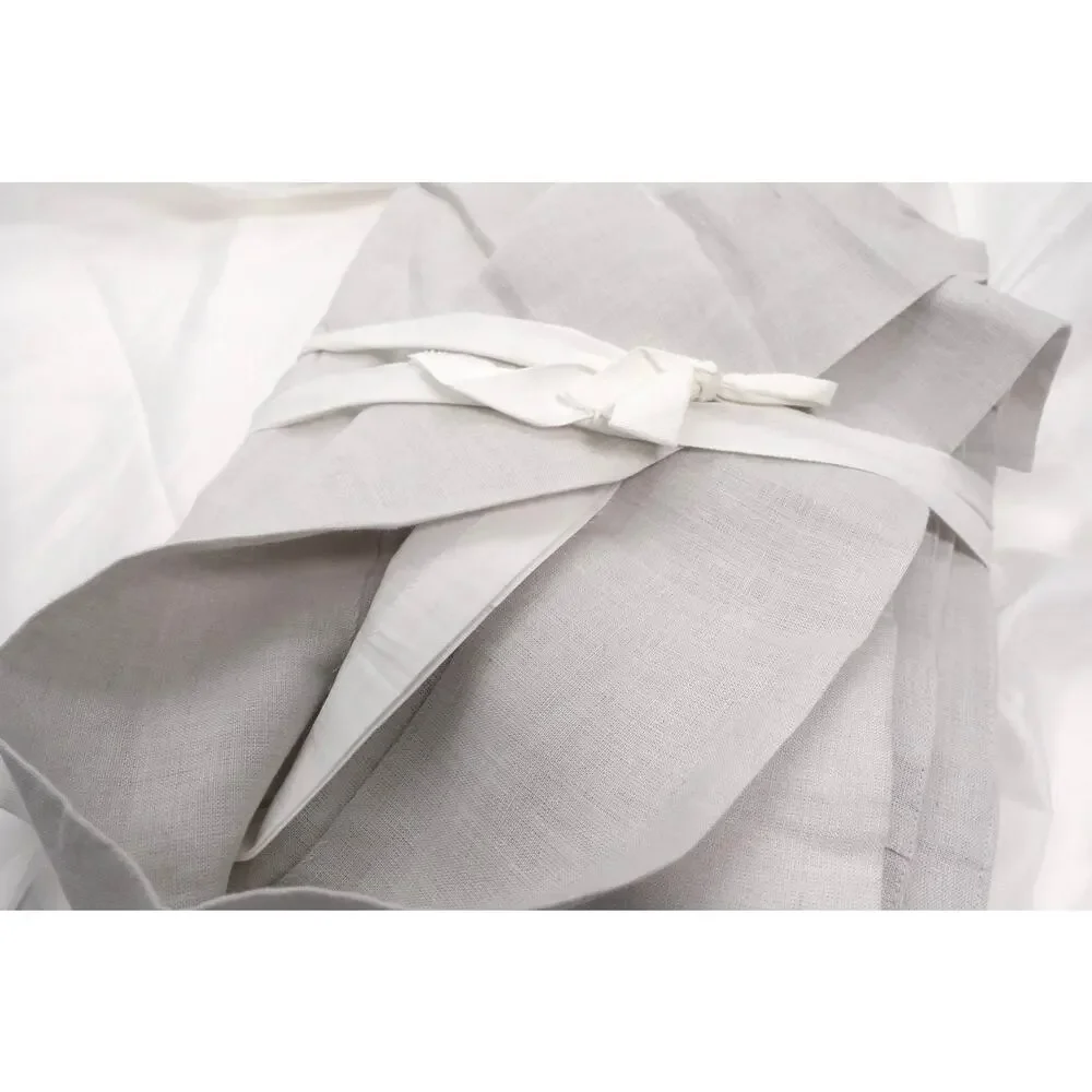 Quince European Linen Cotton Lined Light Filtering Curtain 48x108 NWT